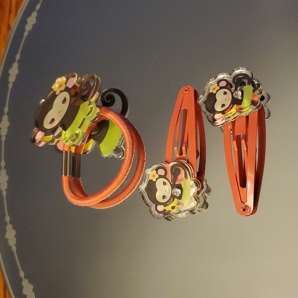Gymboree Monkey Hair Accessories Jungle Gem